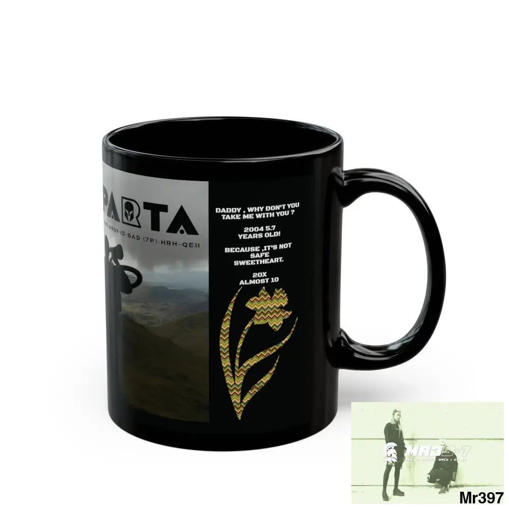 A1-Sparta Tactical SAS Roll over Death night 04/ 20X Strike B Done MT Snowdon 11oz Black Mug GB / Thailand/ Bermo