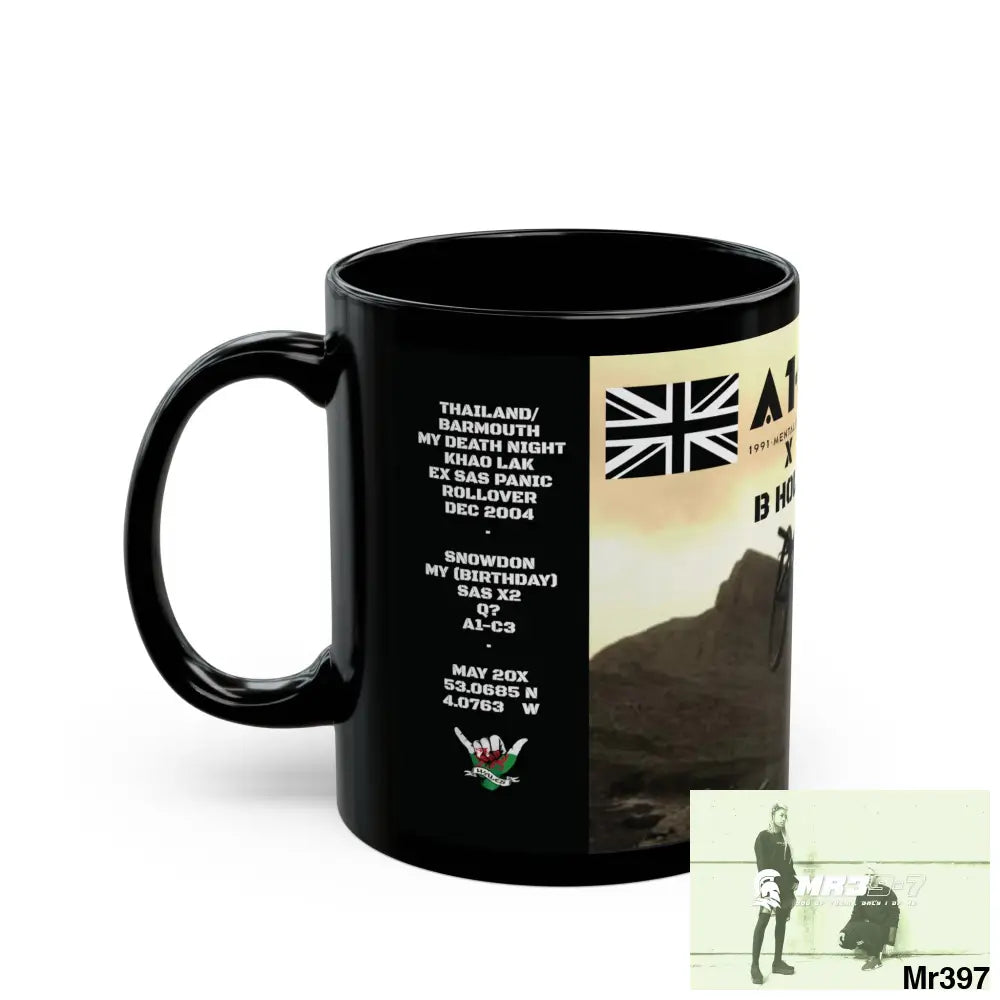 A1-Sparta Tactical SAS Roll over Death night 04/ 20X Strike B Done MT Snowdon 11oz Black Mug GB / Thailand/ Bermo