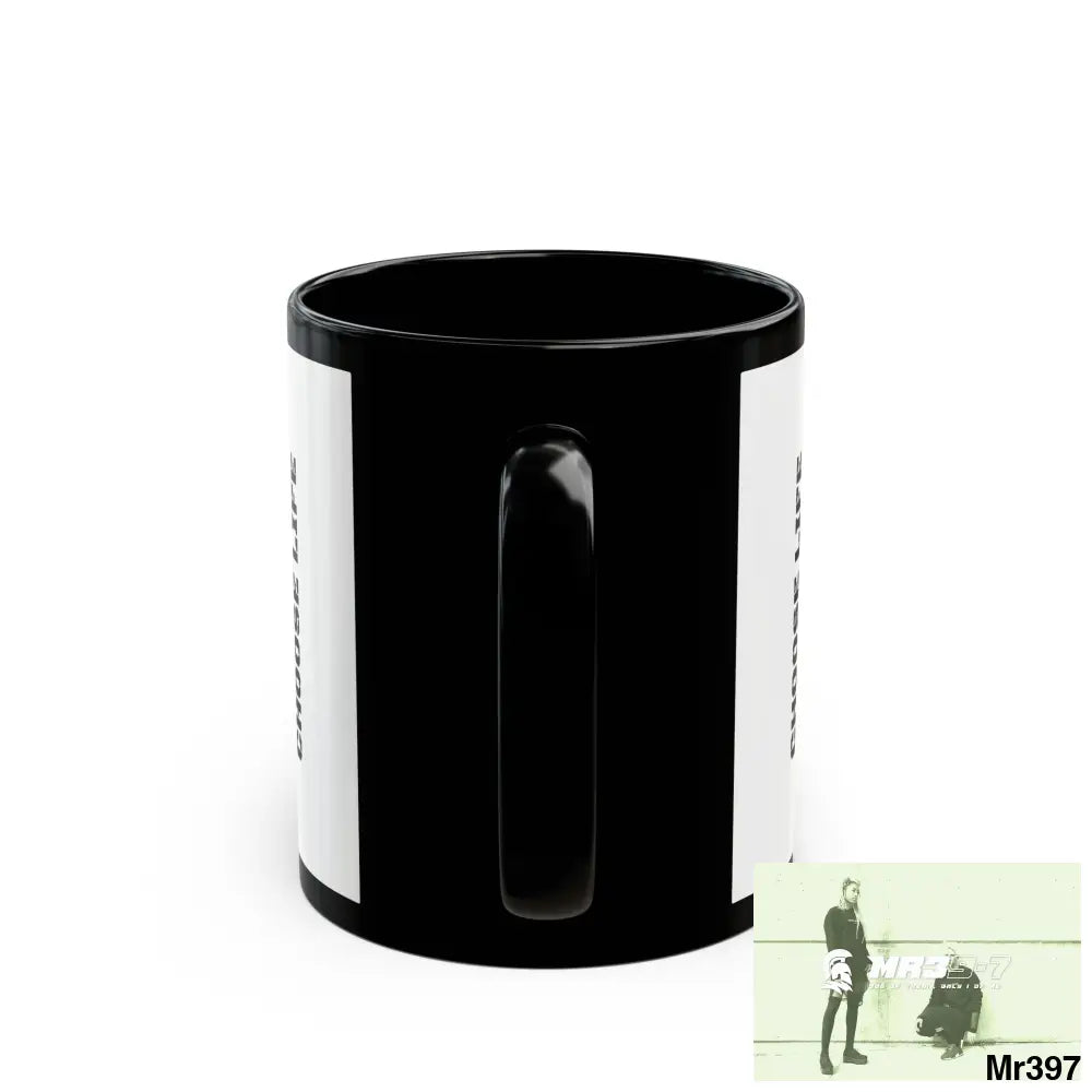 A1•Sparta Tear Drop Stitches & Steel ATAPAW Choose Life Manuka Honey Coffee 11oz Black Mug 11oz Mug