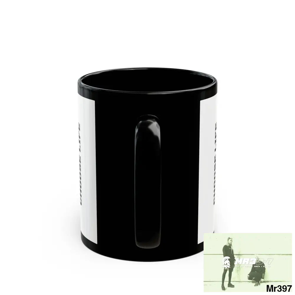 A1•Sparta Tear Drop Stitches & Steel ATAPAW Choose Life Manuka Honey Coffee 11oz Black Mug 11oz Mug