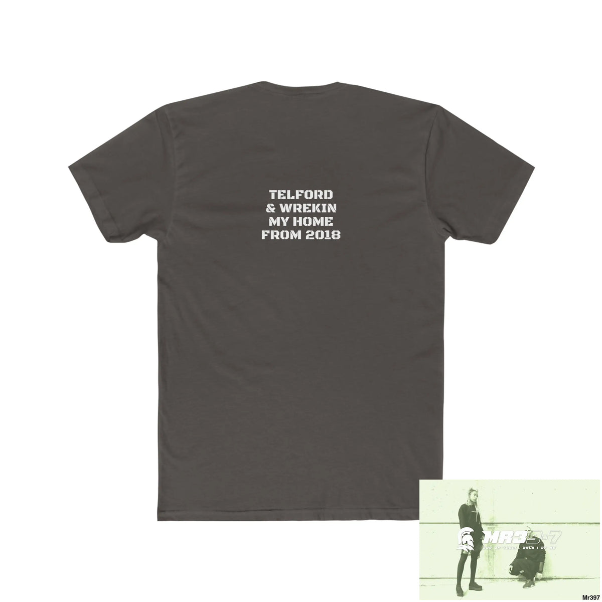 A1-Sparta Telford & Wrekin -My home 2018 - Men’s Cotton Crew Tee T-Shirt
