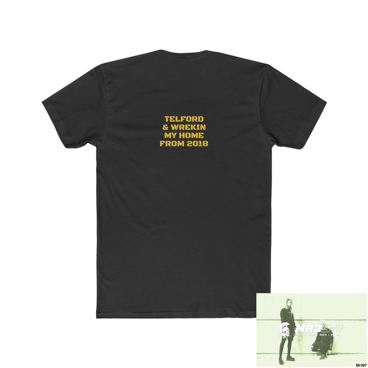 A1-Sparta Telford & Wrekin -My home 2018 - Men’s Cotton Crew Tee T-Shirt