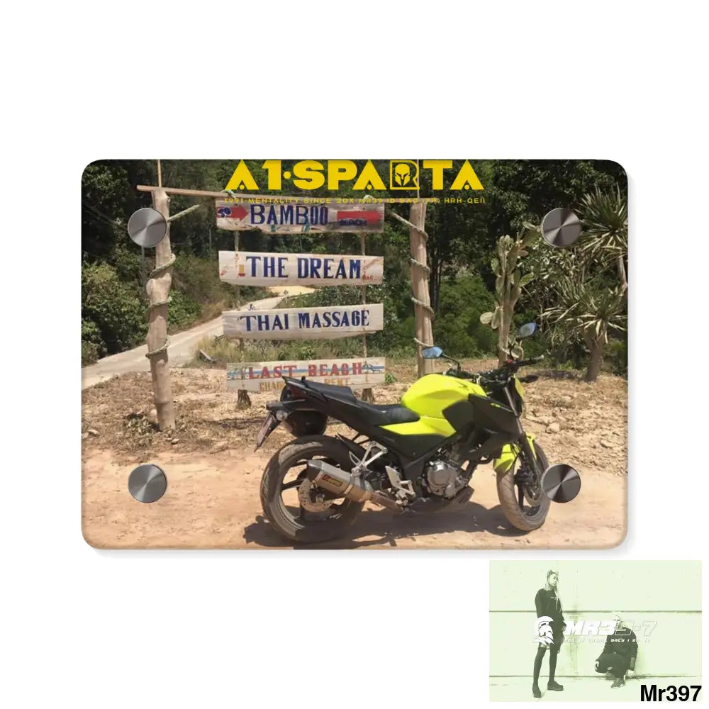 A1-Sparta Thailand Koh Lanta break from the madness 2016 Acrylic Wall Art Panels 7’’ x 5’’ (Horizontal) / 0.25’’ Home