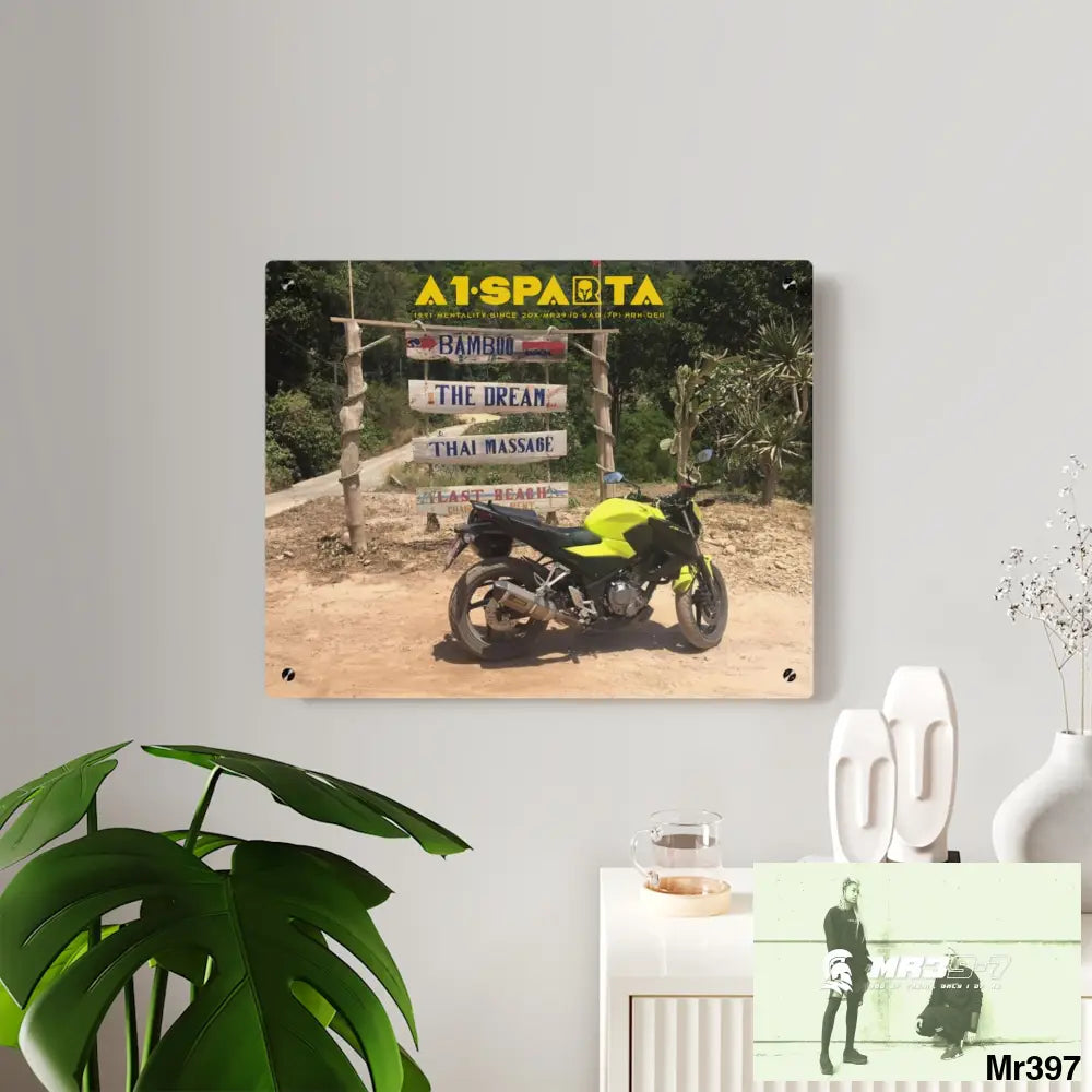 A1-Sparta Thailand Koh Lanta break from the madness 2016 Acrylic Wall Art Panels Home Decor