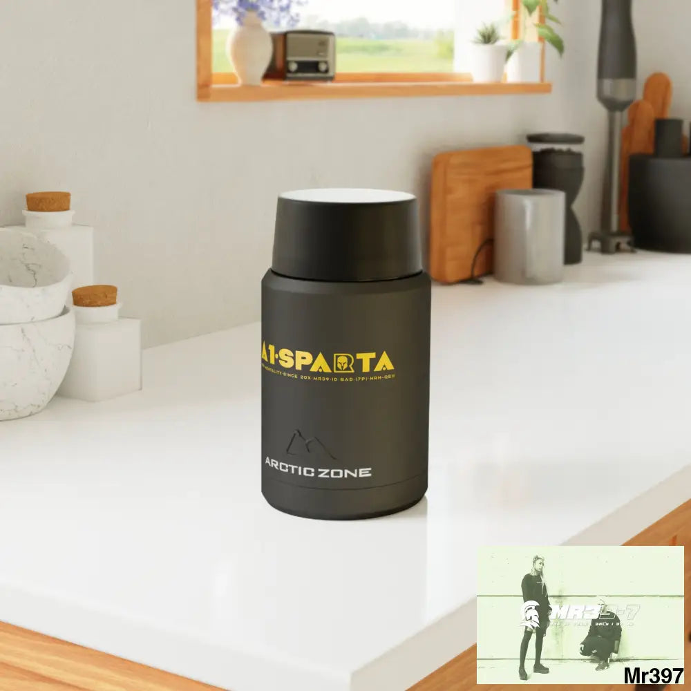 A1-Sparta Titan Copper Insulated Food Storage 16.9oz / Black Accessories
