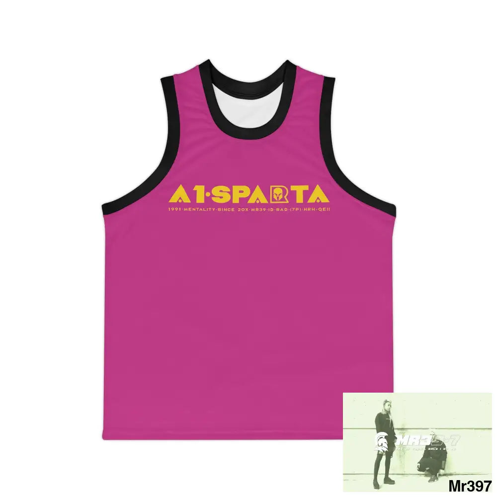 A1-Sparta Unisex Basketball Jersey (AOP) All Over Prints