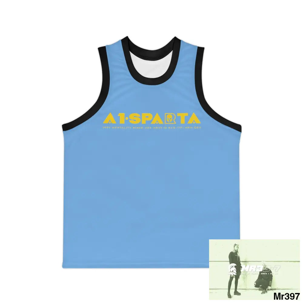 A1-Sparta Unisex Basketball Jersey (AOP) All Over Prints
