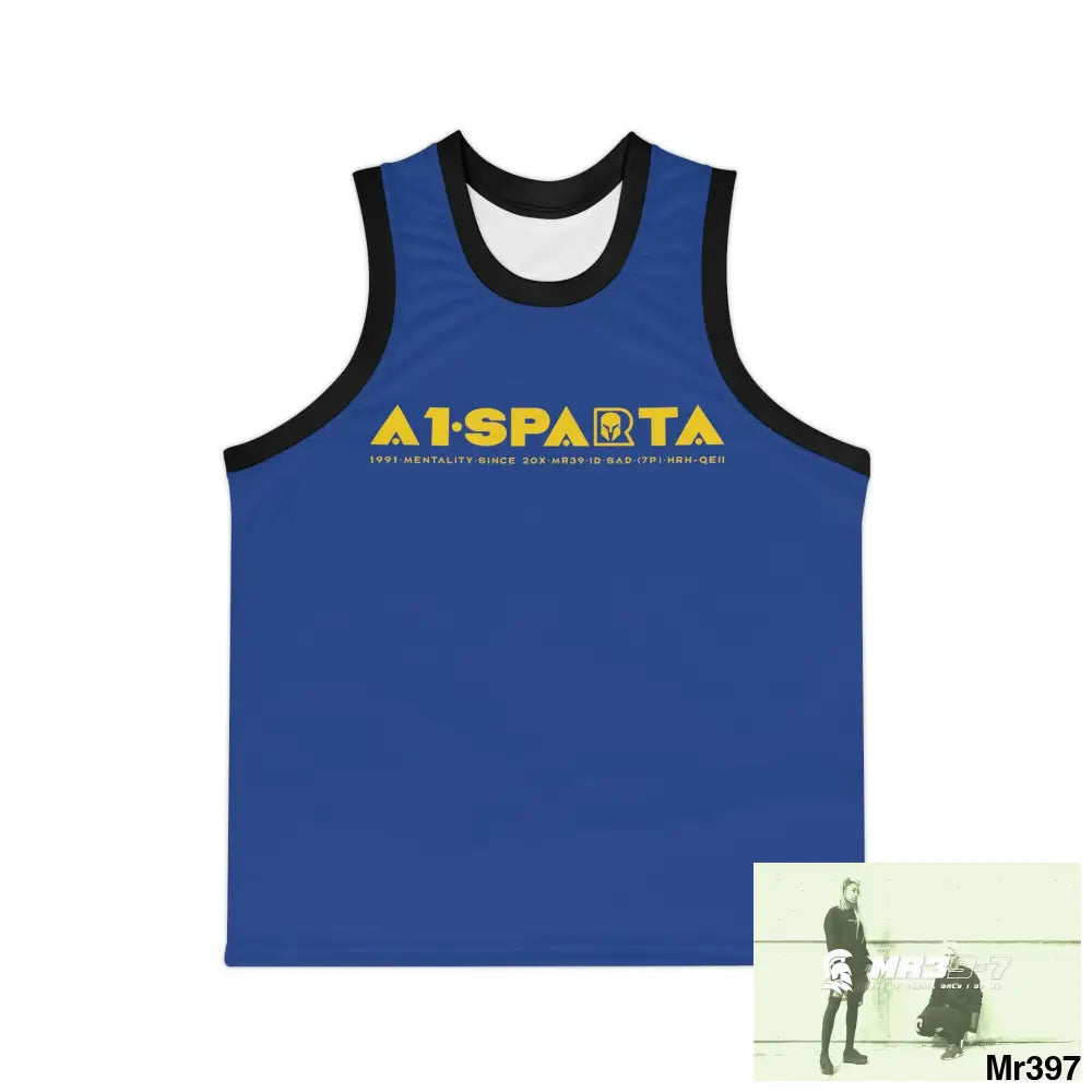 A1-Sparta Unisex Basketball Jersey (AOP) All Over Prints