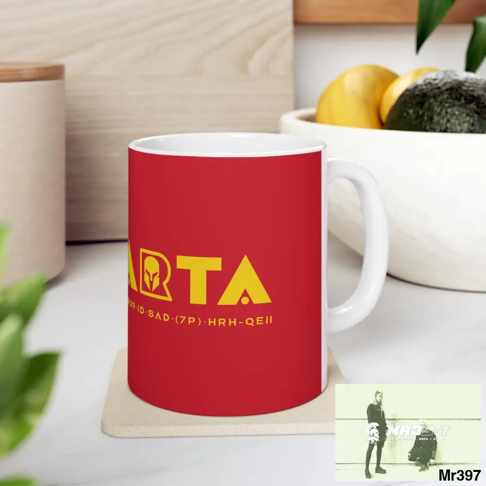 A1 Sparta Vigilante Ceramic Mug 11oz 11oz Mug