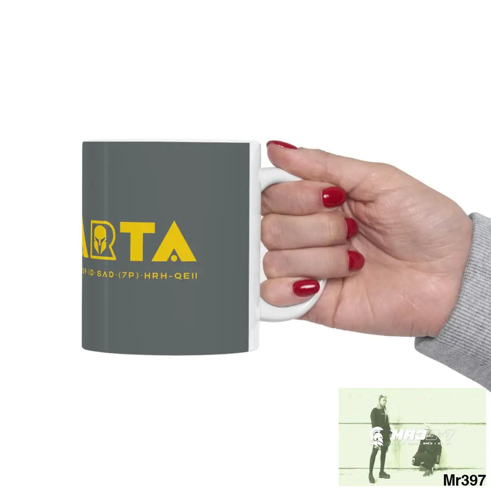 A1 Sparta Vigilante Ceramic Mug 11oz 11oz Mug