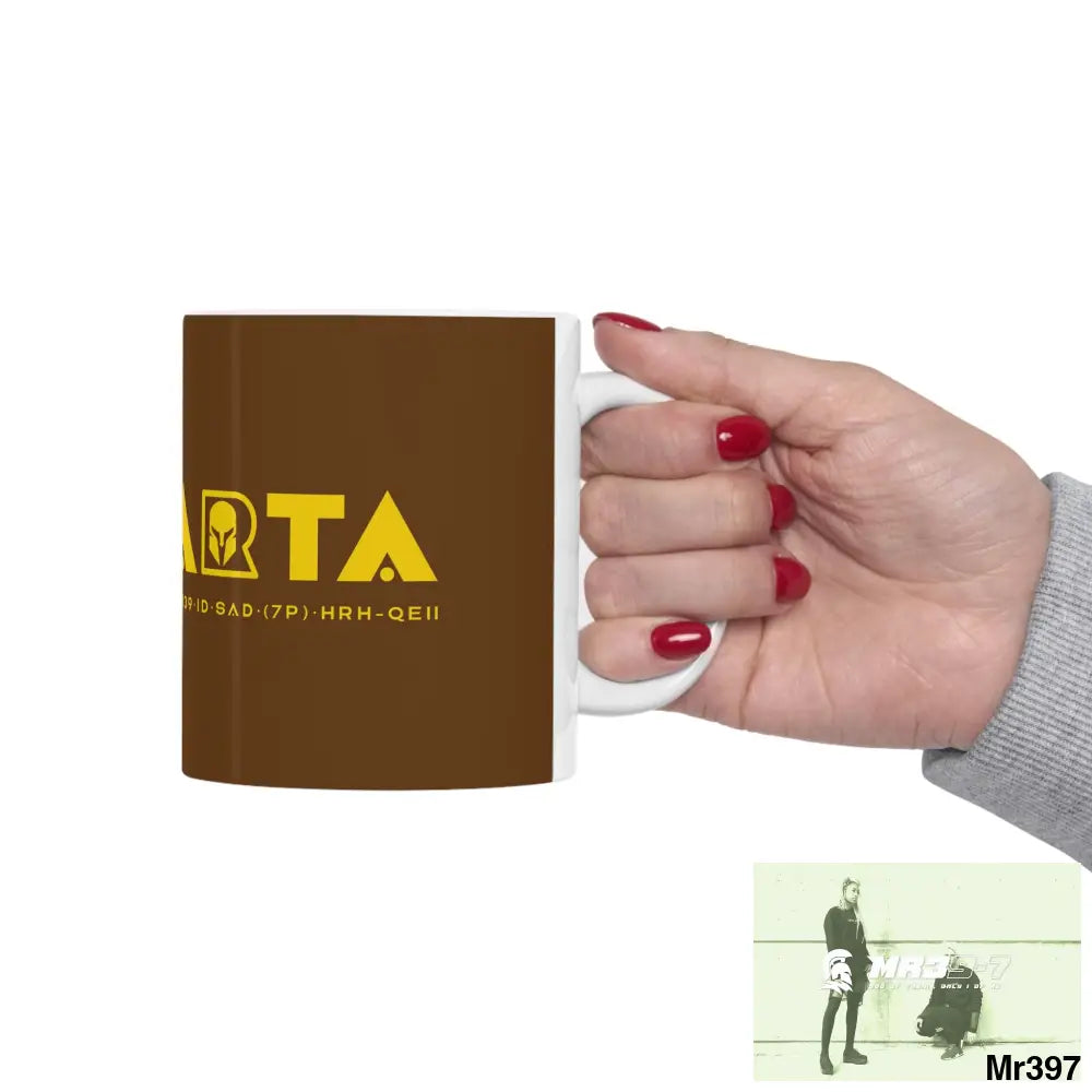 A1 Sparta Vigilante Ceramic Mug 11oz 11oz Mug