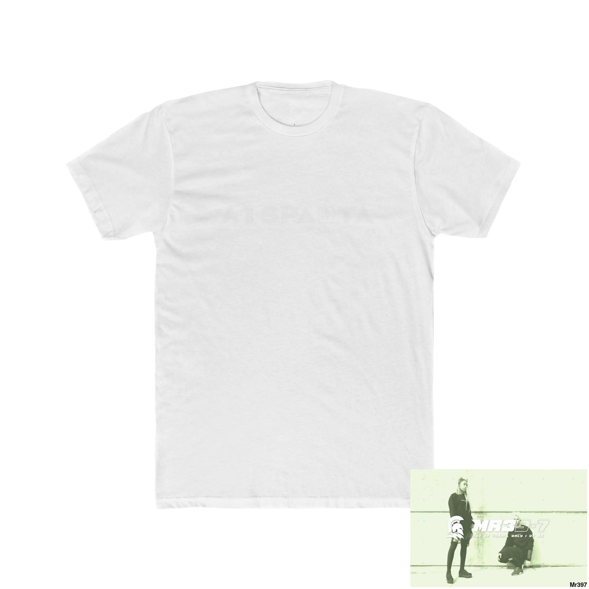 A1 Sparta White Choose Life Men’s Cotton Crew Tee Solid White / XS T-Shirt