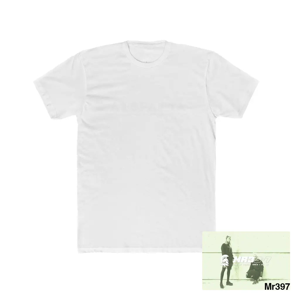 A1 Sparta White Choose Life Men’s Cotton Crew Tee Solid White / XS T-Shirt