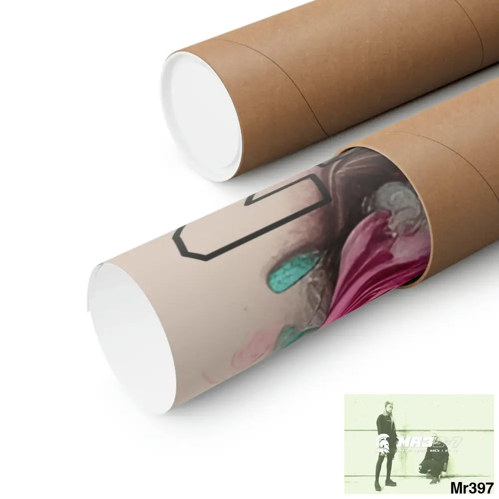 A1.Sparta with pink roses and guitar Matte Vertical Posters Poster