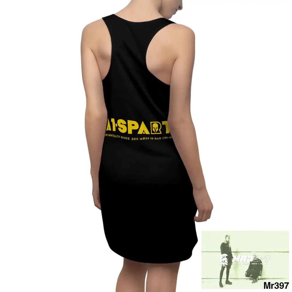 A1-Sparta Women’s Cut & Sew Racerback Dress (AOP) All Over Prints