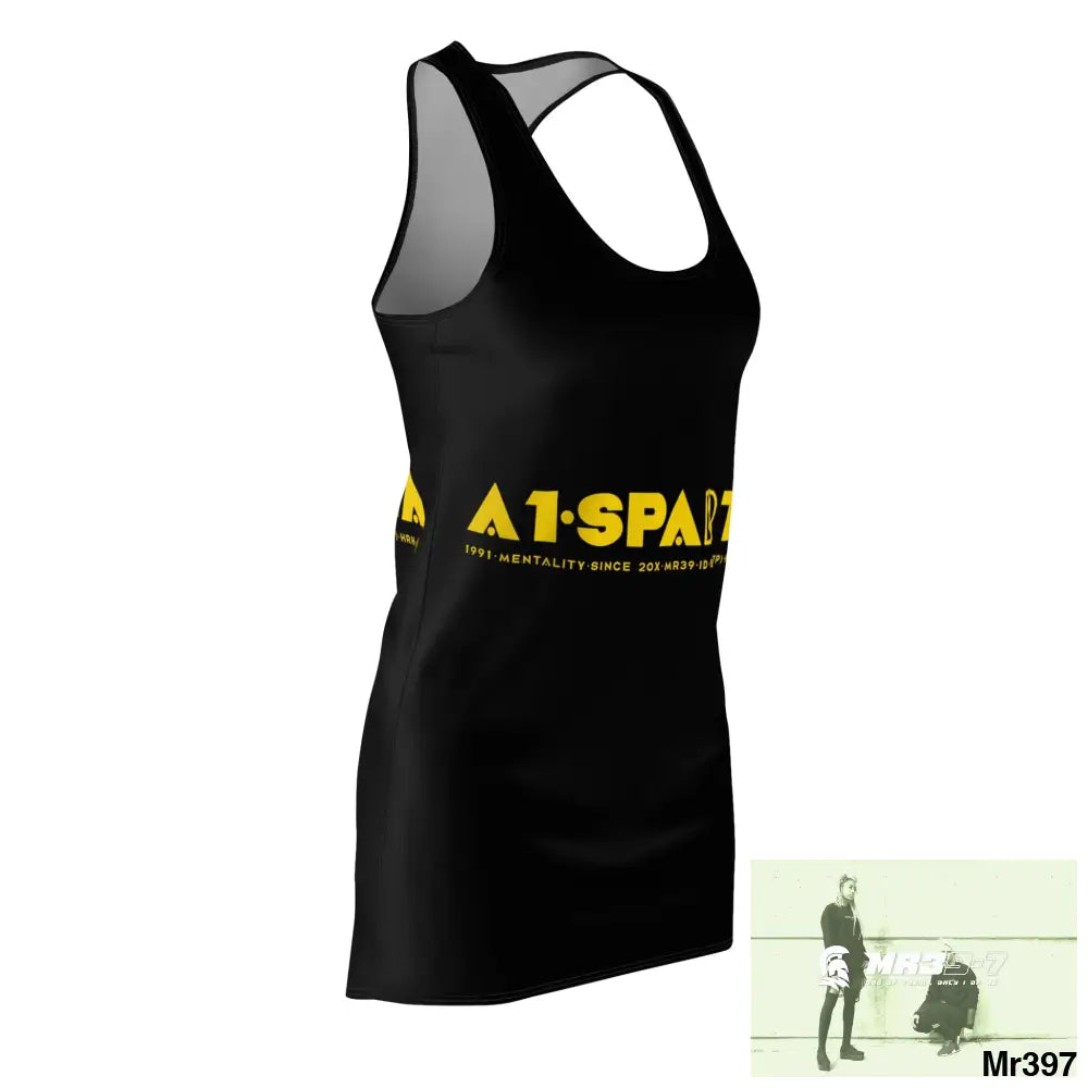 A1-Sparta Women’s Cut & Sew Racerback Dress (AOP) All Over Prints