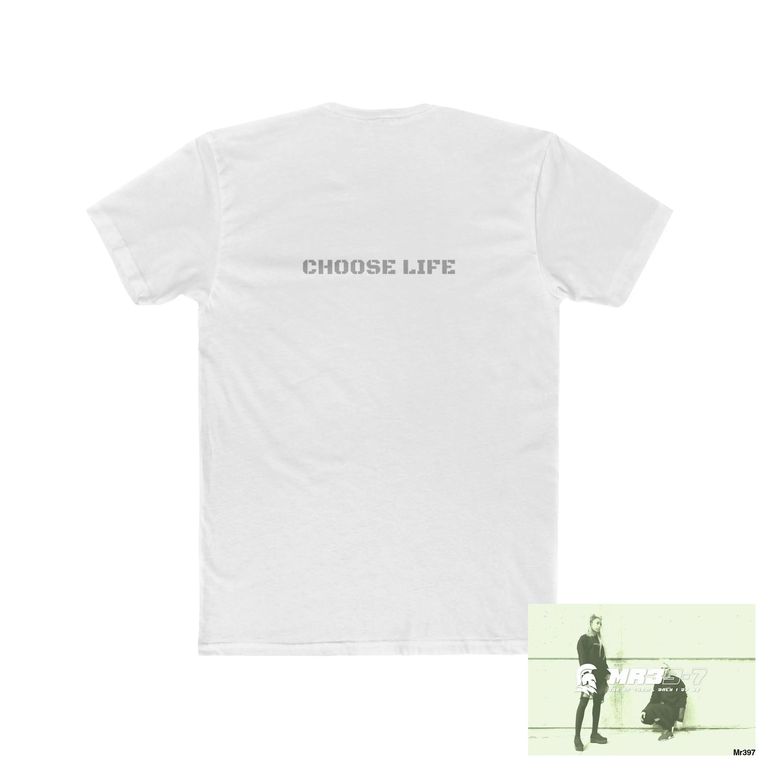 A1 Sparta Yellow Choose Life Men’s Cotton Crew Tee T-Shirt