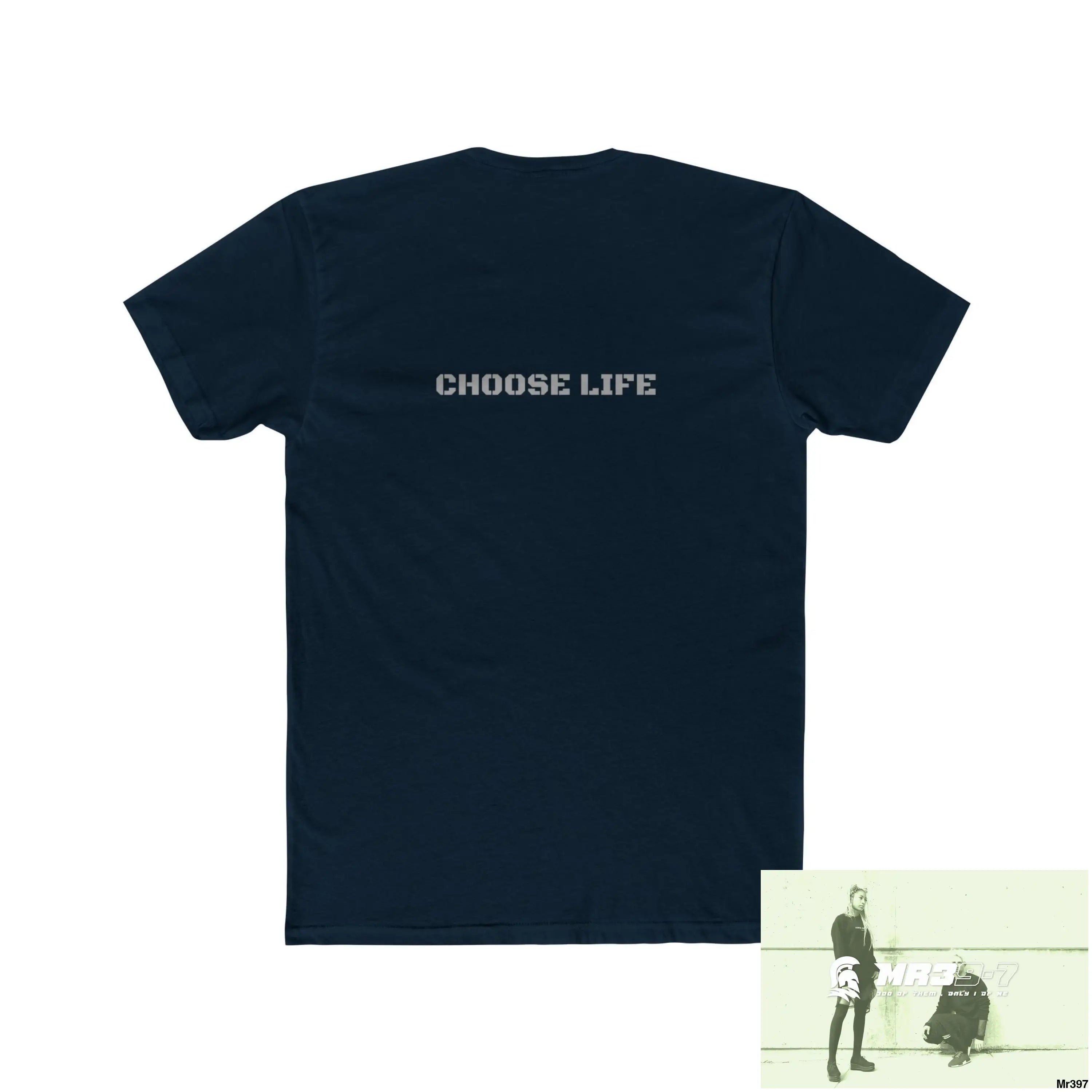A1 Sparta Yellow Choose Life Men’s Cotton Crew Tee T-Shirt