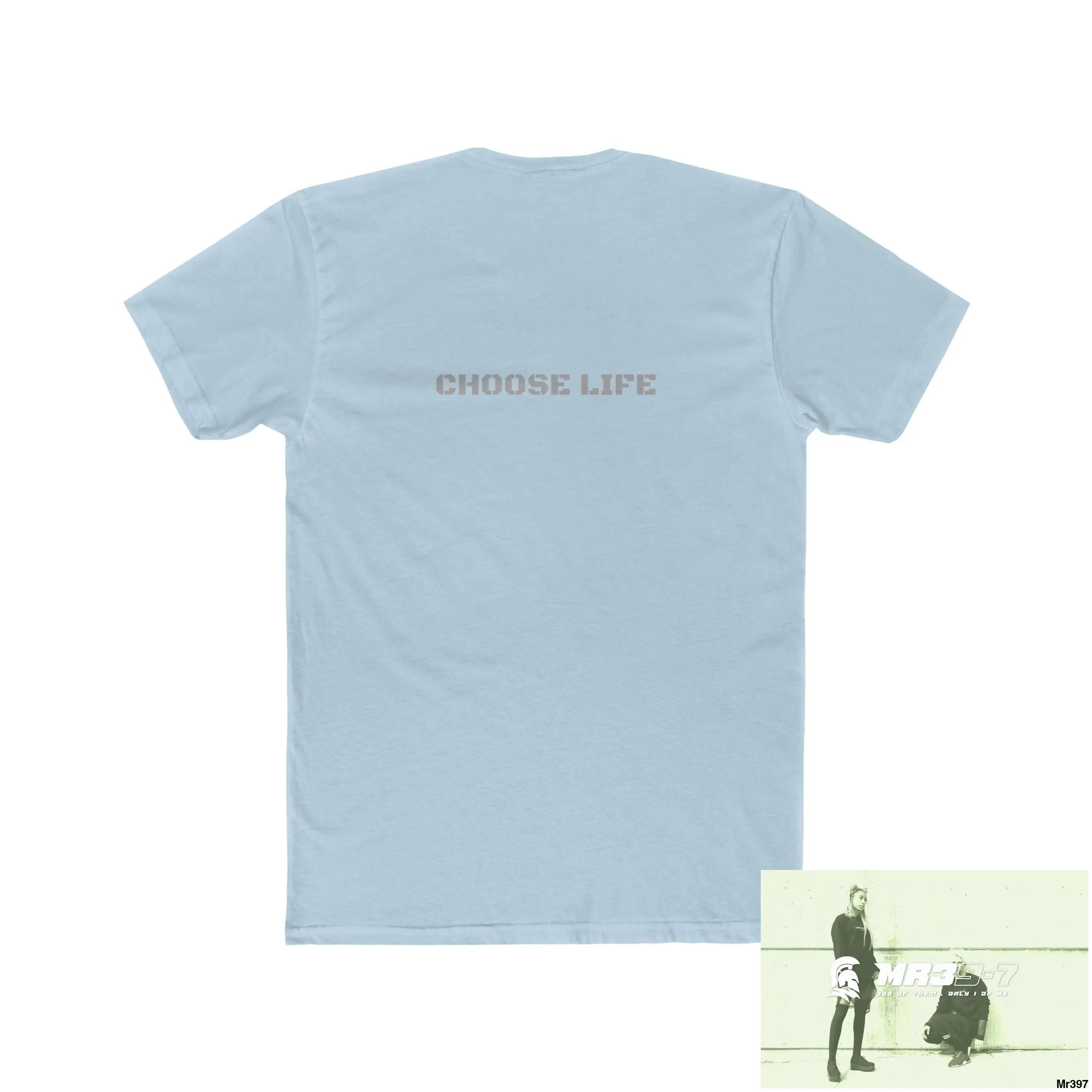 A1 Sparta Yellow Choose Life Men’s Cotton Crew Tee T-Shirt