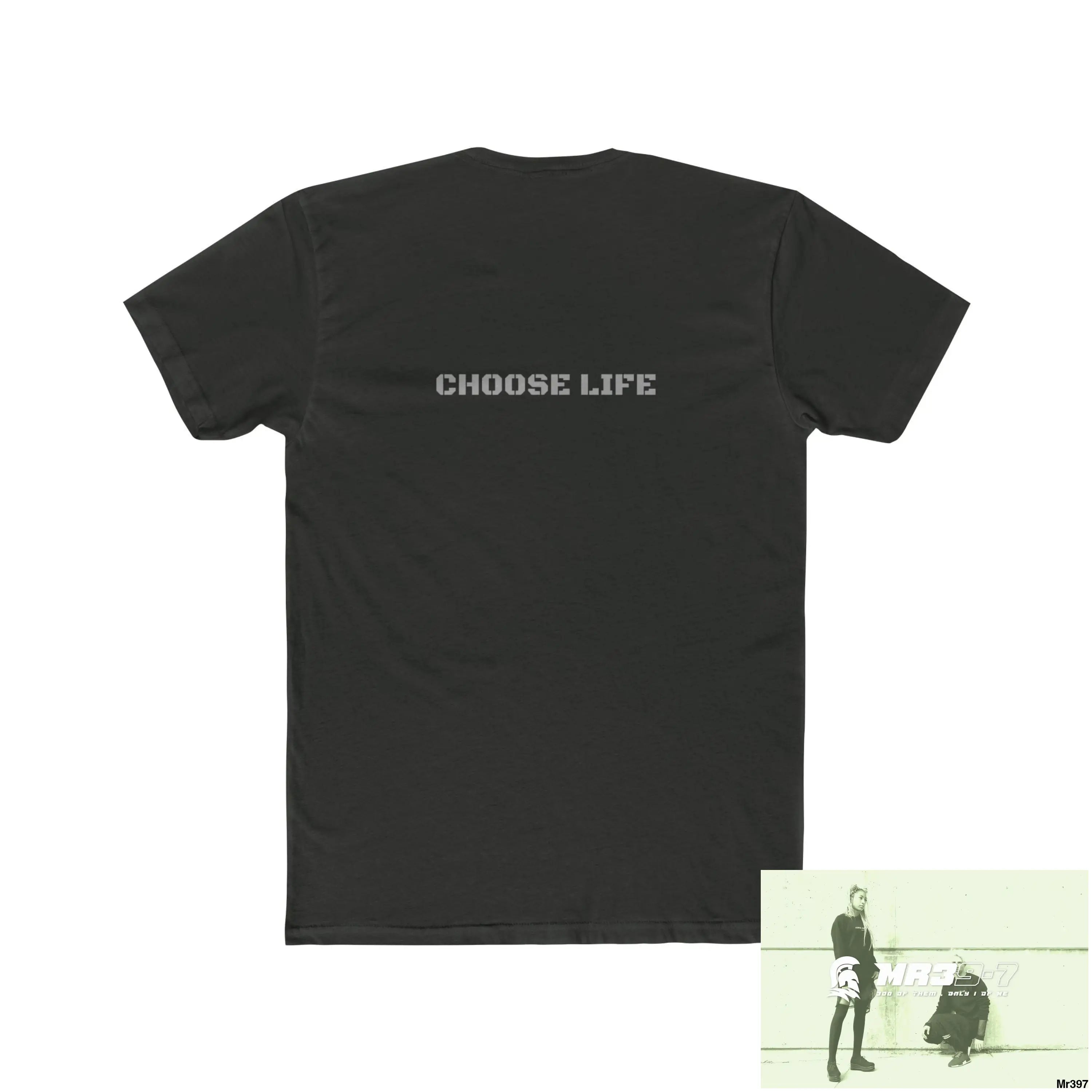 A1 Sparta Yellow Choose Life Men’s Cotton Crew Tee T-Shirt