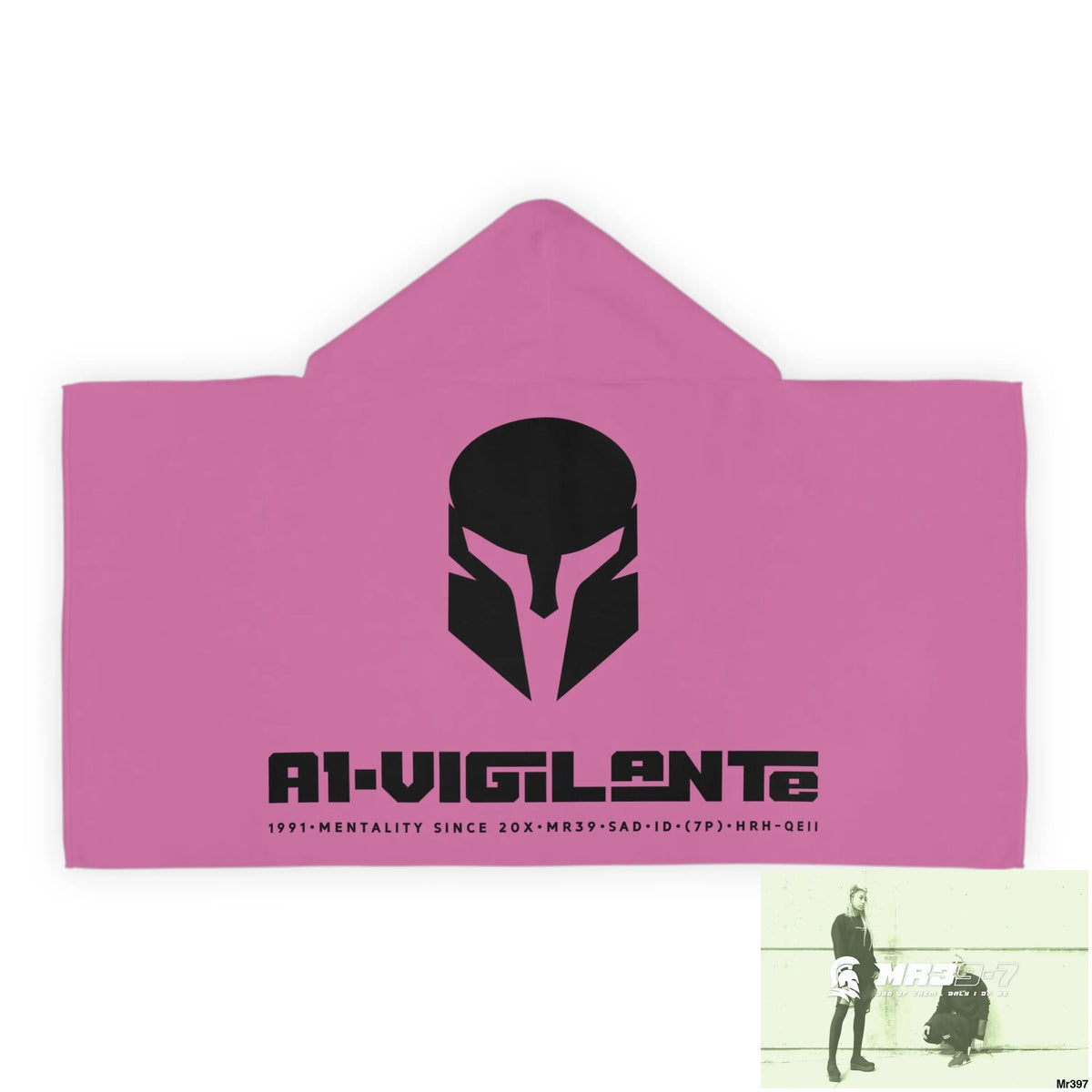 A1•Sparta Youth Hooded Towel 24’’ × 48’’ All Over Prints