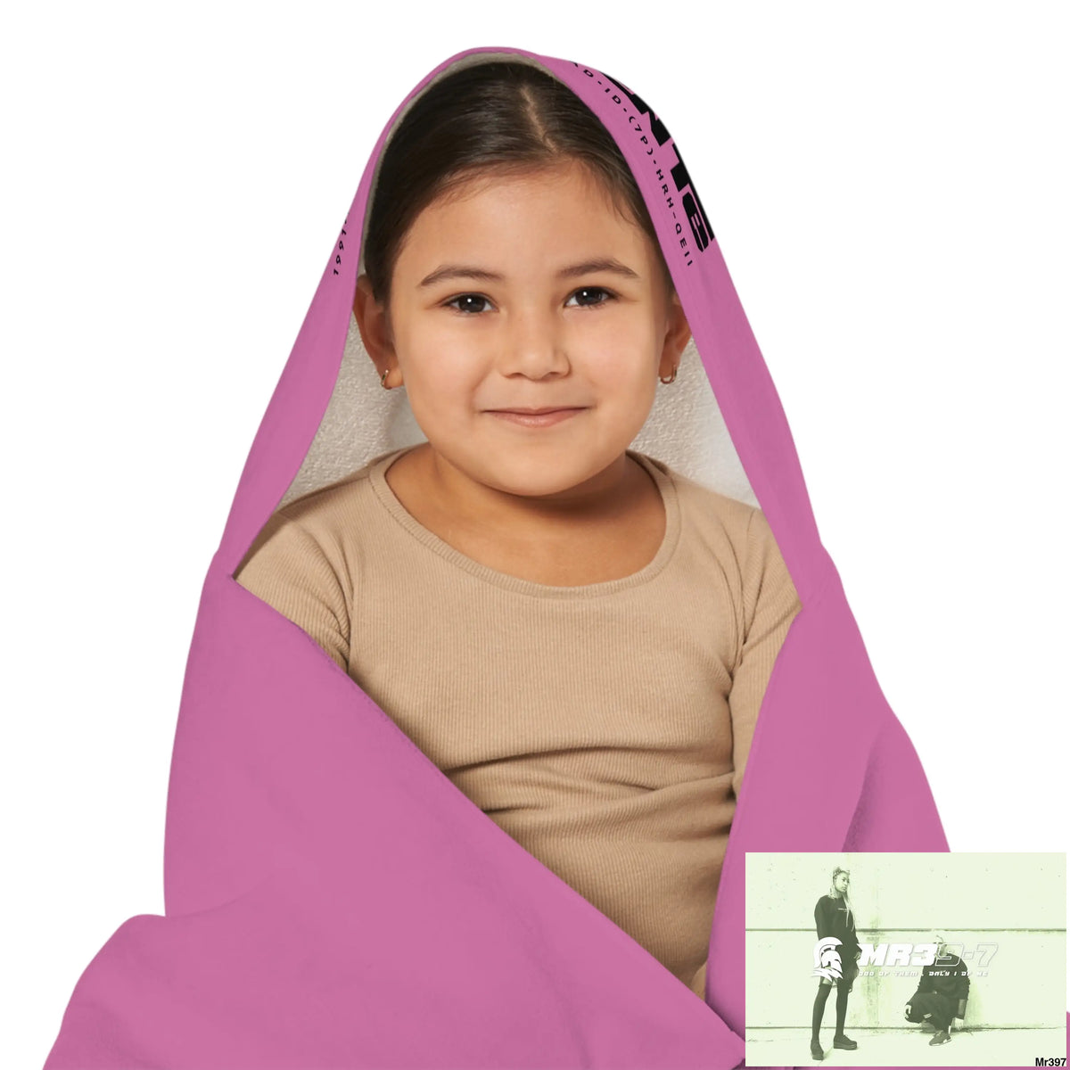 A1•Sparta Youth Hooded Towel 24’’ × 48’’ All Over Prints