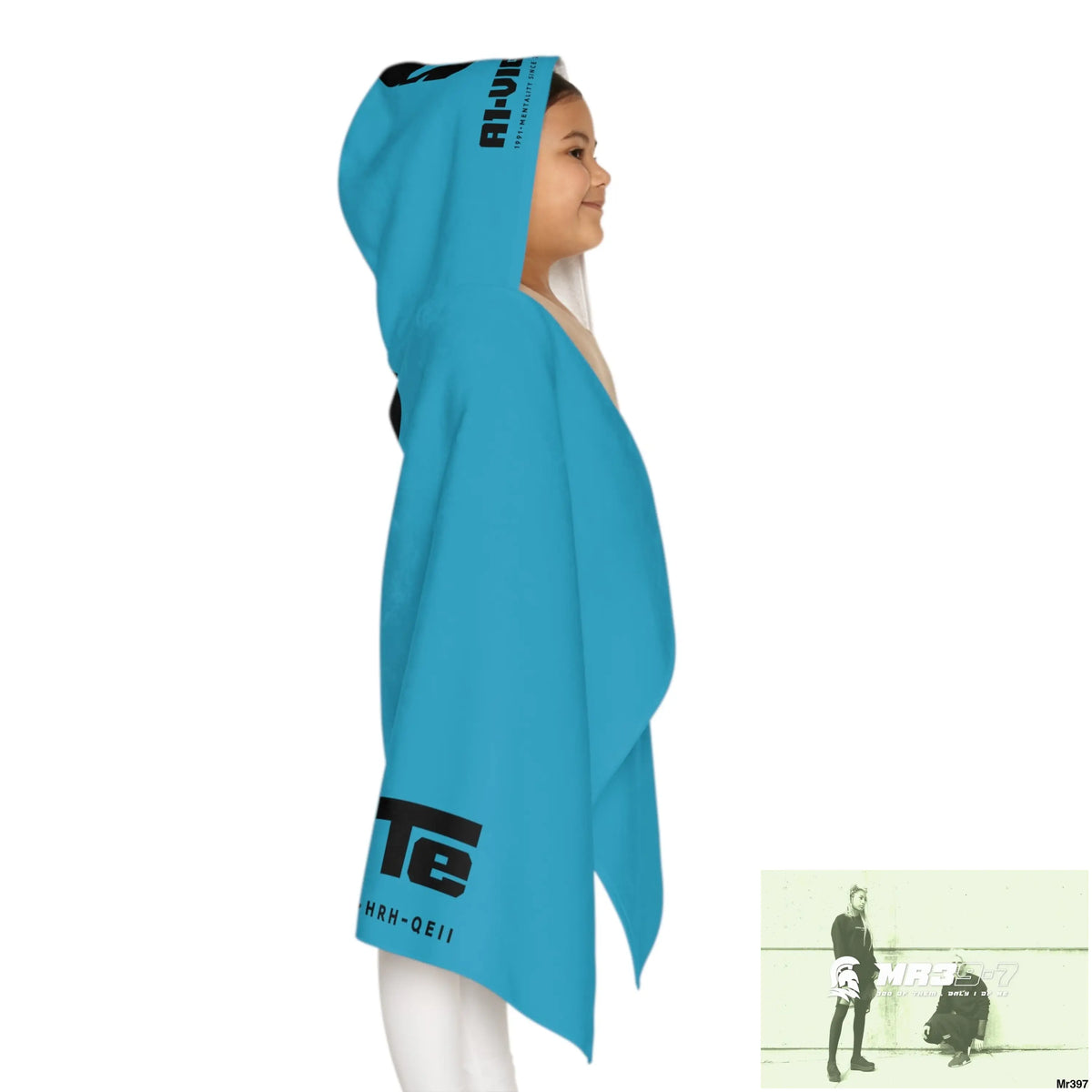 A1•Sparta Youth Hooded Towel 24’’ × 48’’ All Over Prints