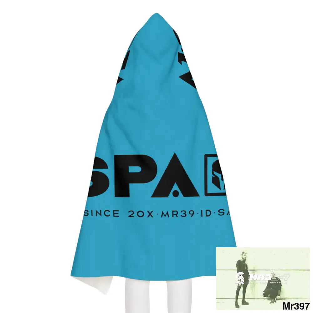 A1•Sparta Youth Hooded Towel 24’’ × 48’’ All Over Prints