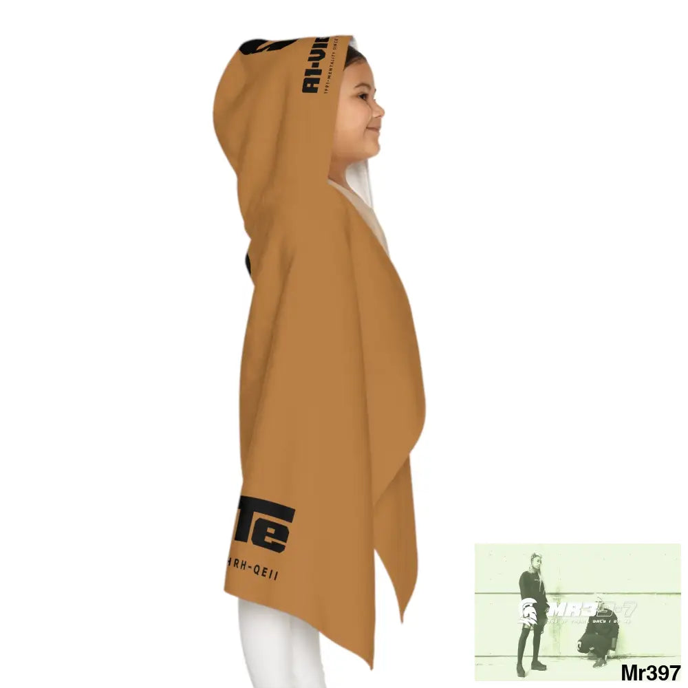 A1•Sparta Youth Hooded Towel 24’’ × 48’’ All Over Prints