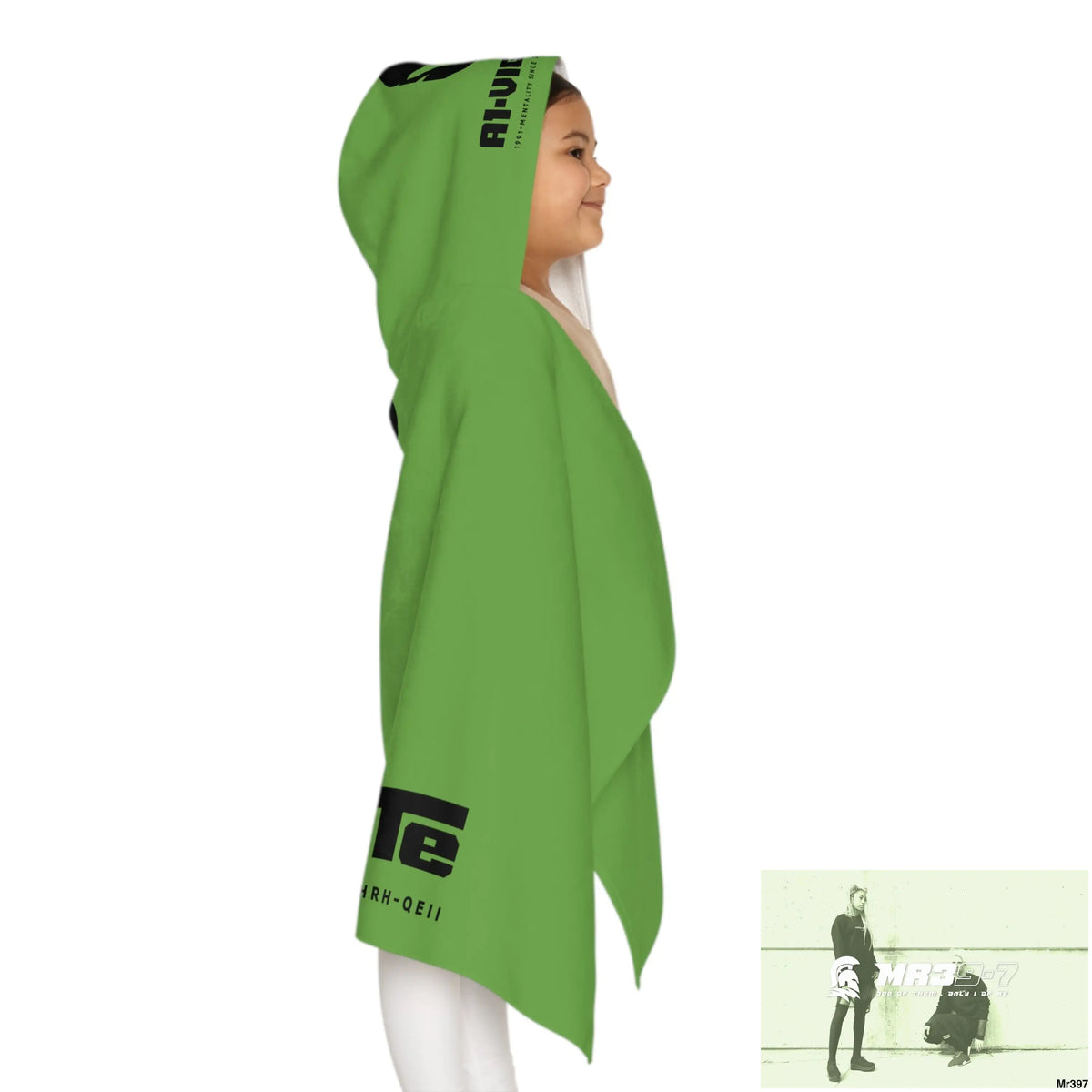 A1•Sparta Youth Hooded Towel 24’’ × 48’’ All Over Prints
