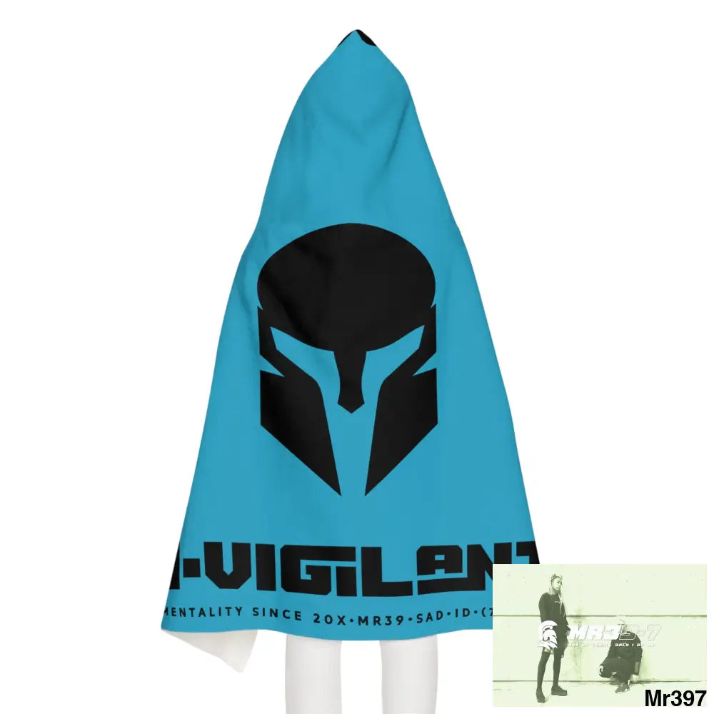 A1•Sparta Youth Hooded Towel 24’’ × 48’’ All Over Prints