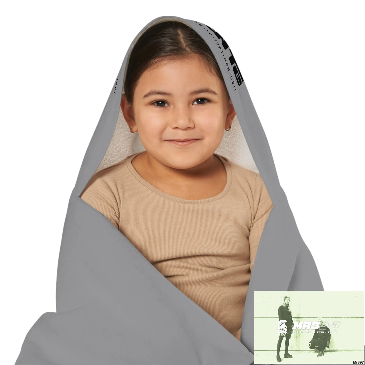 A1•Sparta Youth Hooded Towel 24’’ × 48’’ All Over Prints