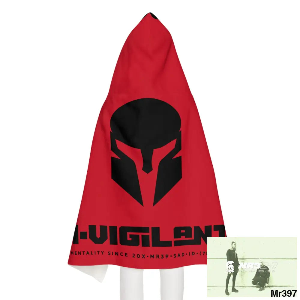 A1•Sparta Youth Hooded Towel 24’’ × 48’’ All Over Prints