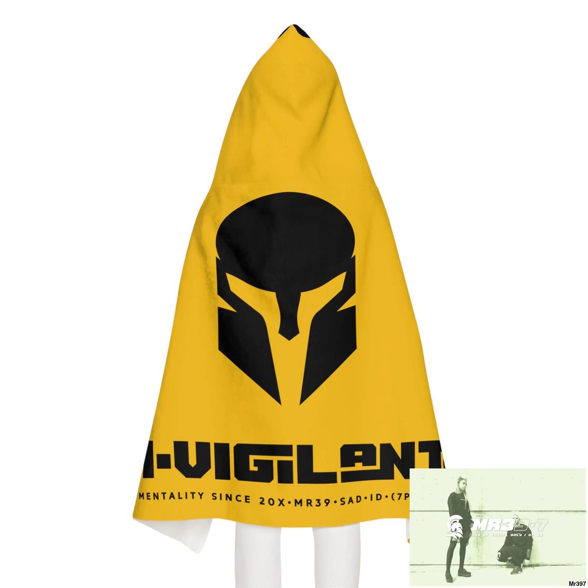 A1•Sparta Youth Hooded Towel 24’’ × 48’’ All Over Prints
