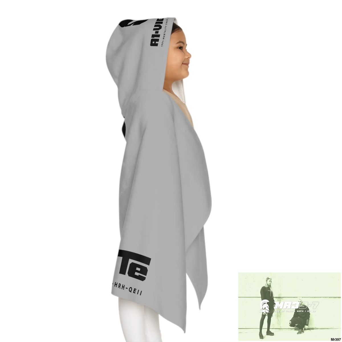 A1•Sparta Youth Hooded Towel 24’’ × 48’’ All Over Prints