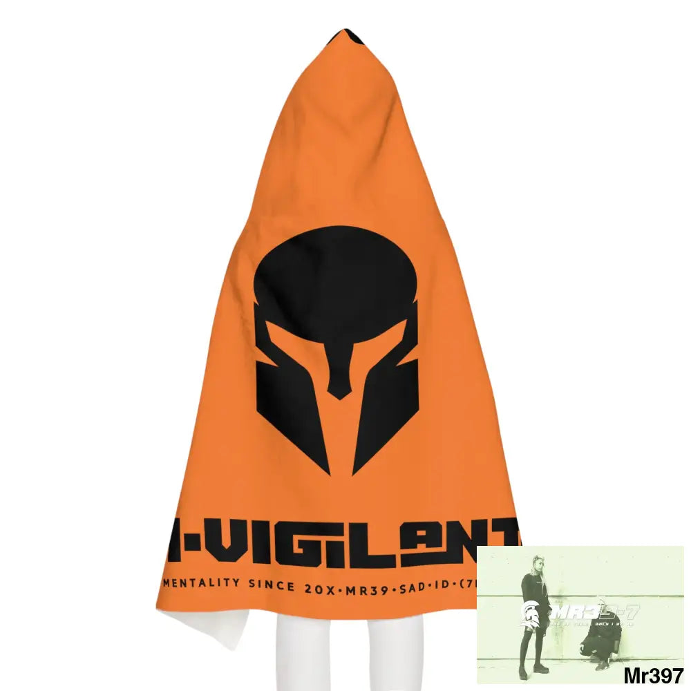 A1•Sparta Youth Hooded Towel 24’’ × 48’’ All Over Prints