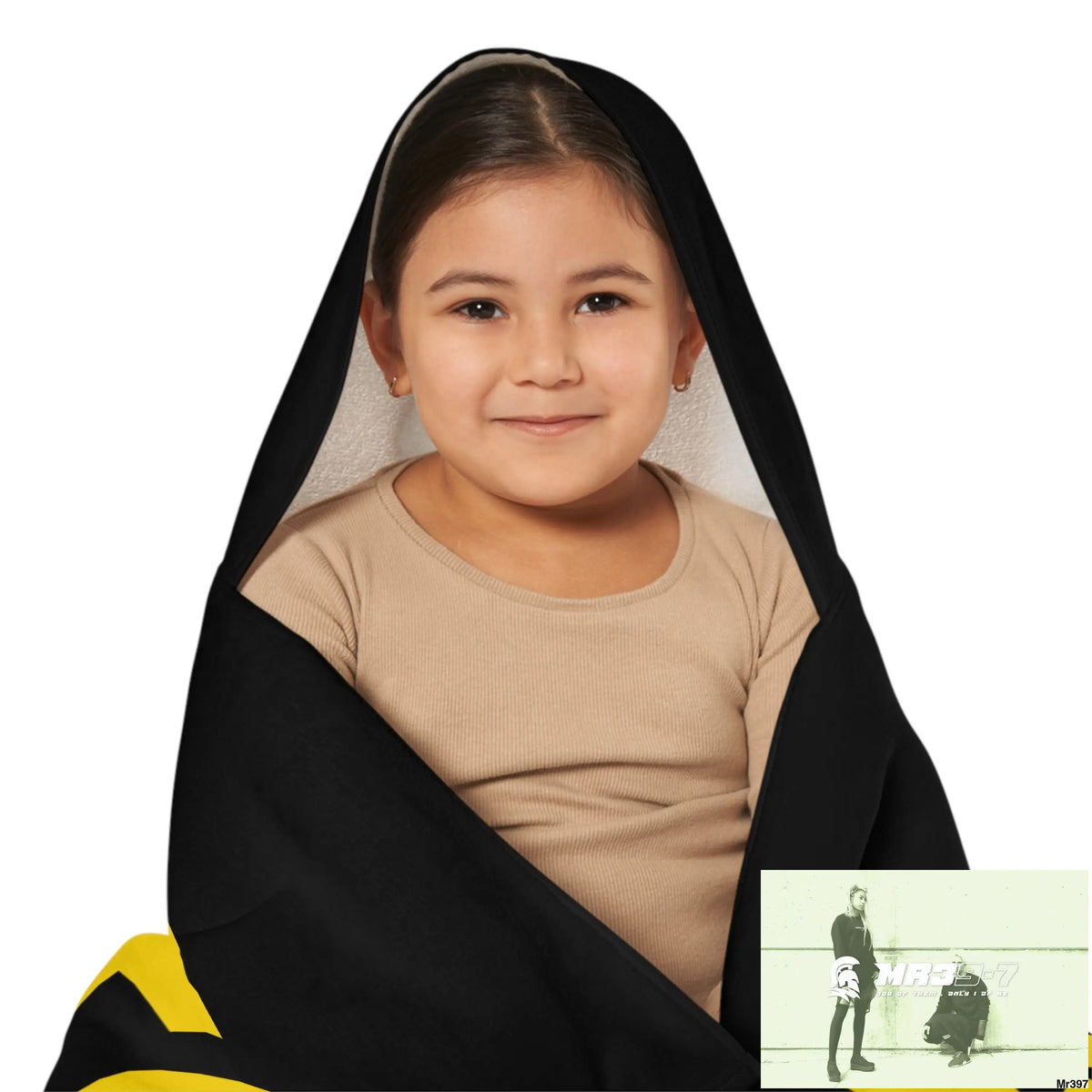 A1•Sparta Youth Hooded Towel 24’’ × 48’’ All Over Prints