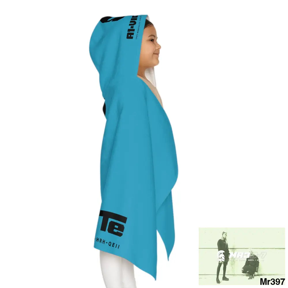 A1•Sparta Youth Hooded Towel 24’’ × 48’’ All Over Prints