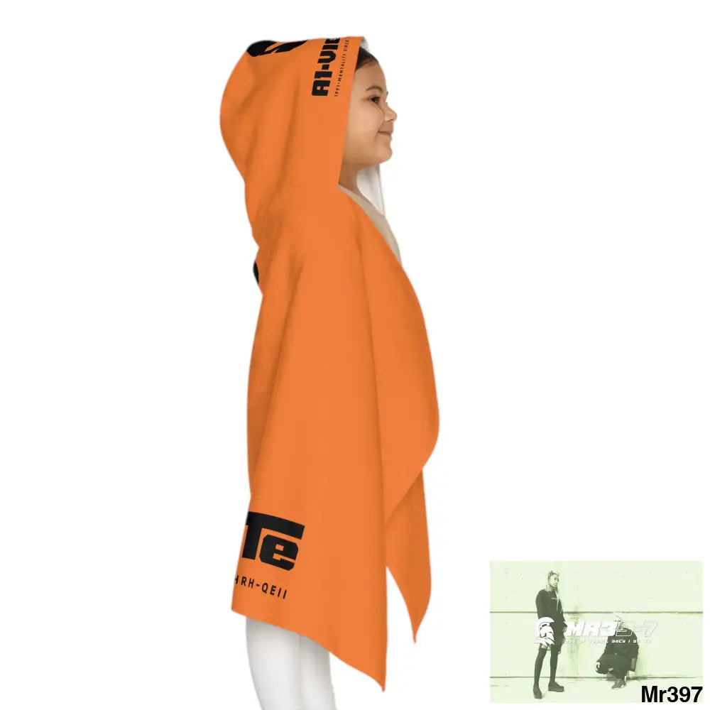 A1•Sparta Youth Hooded Towel 24’’ × 48’’ All Over Prints