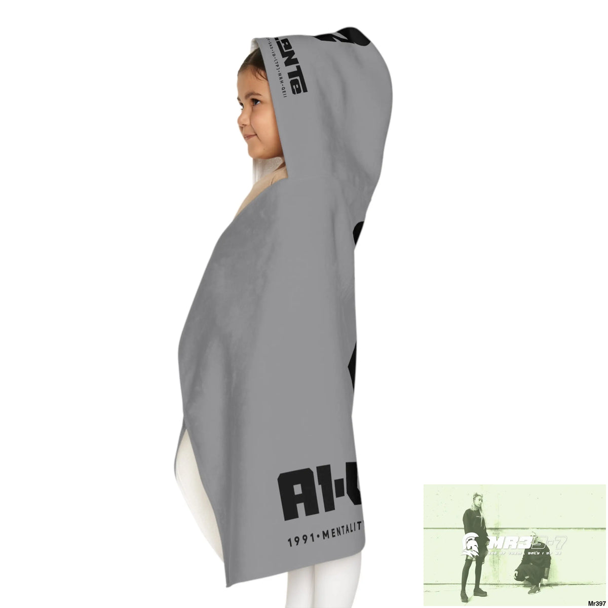 A1•Sparta Youth Hooded Towel 24’’ × 48’’ All Over Prints