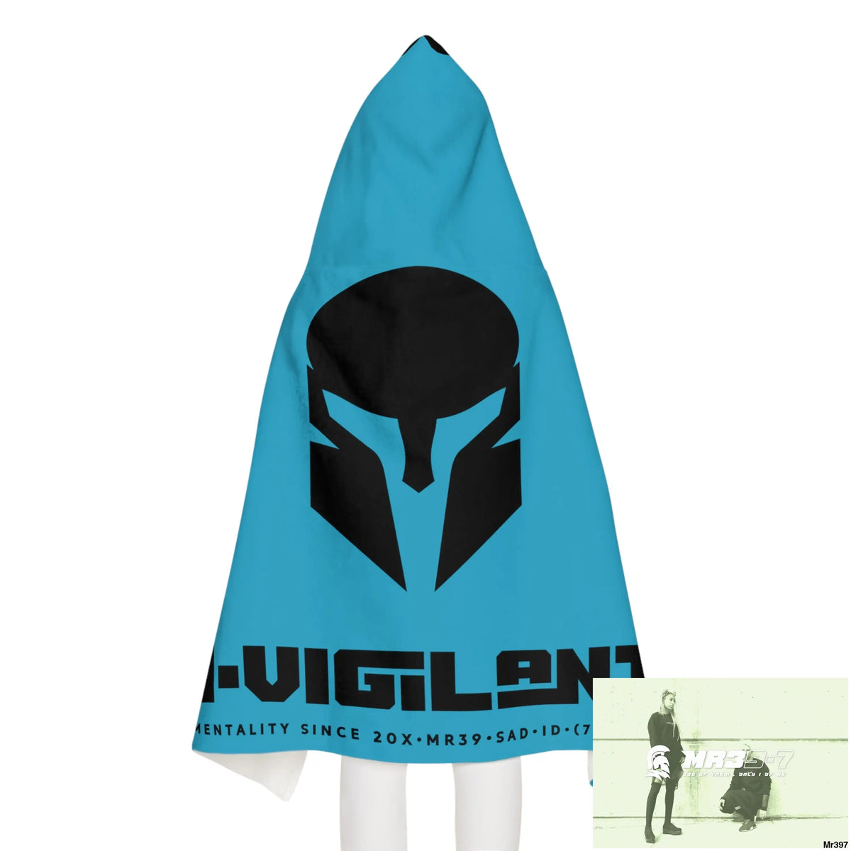 A1•Sparta Youth Hooded Towel 24’’ × 48’’ All Over Prints