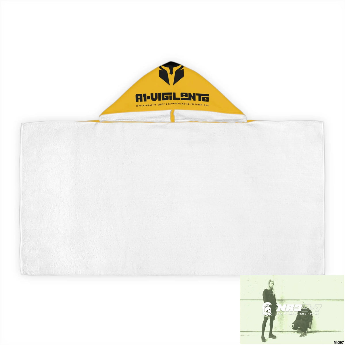 A1•Sparta Youth Hooded Towel 24’’ × 48’’ All Over Prints