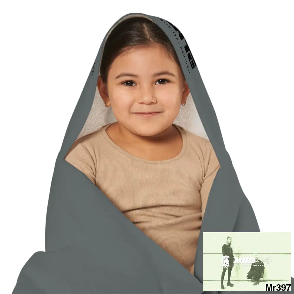 A1•Sparta Youth Hooded Towel 24’’ × 48’’ All Over Prints