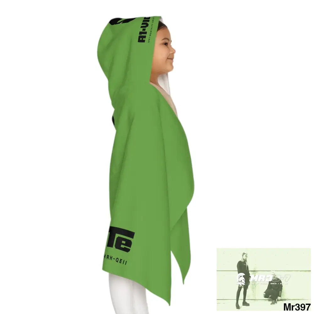 A1•Sparta Youth Hooded Towel 24’’ × 48’’ All Over Prints