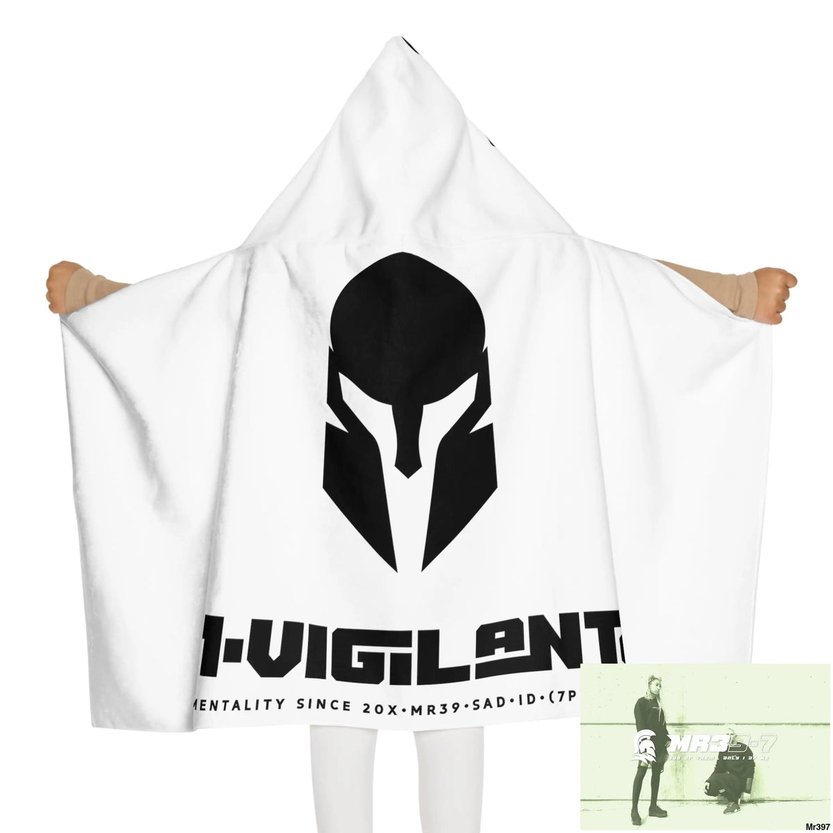 A1•Sparta Youth Hooded Towel 24’’ × 48’’ All Over Prints