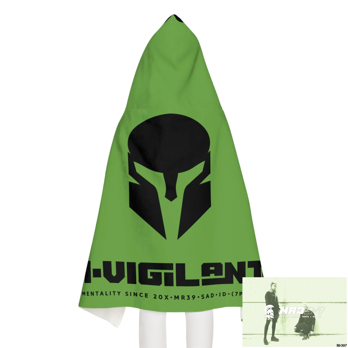 A1•Sparta Youth Hooded Towel 24’’ × 48’’ All Over Prints