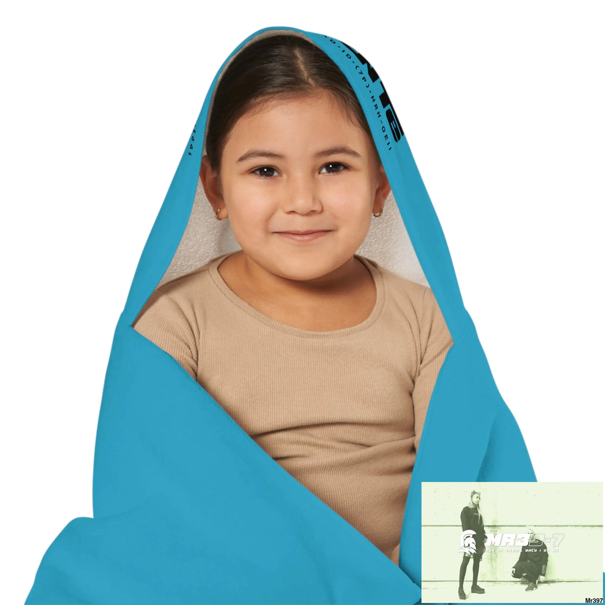 A1•Sparta Youth Hooded Towel 24’’ × 48’’ All Over Prints