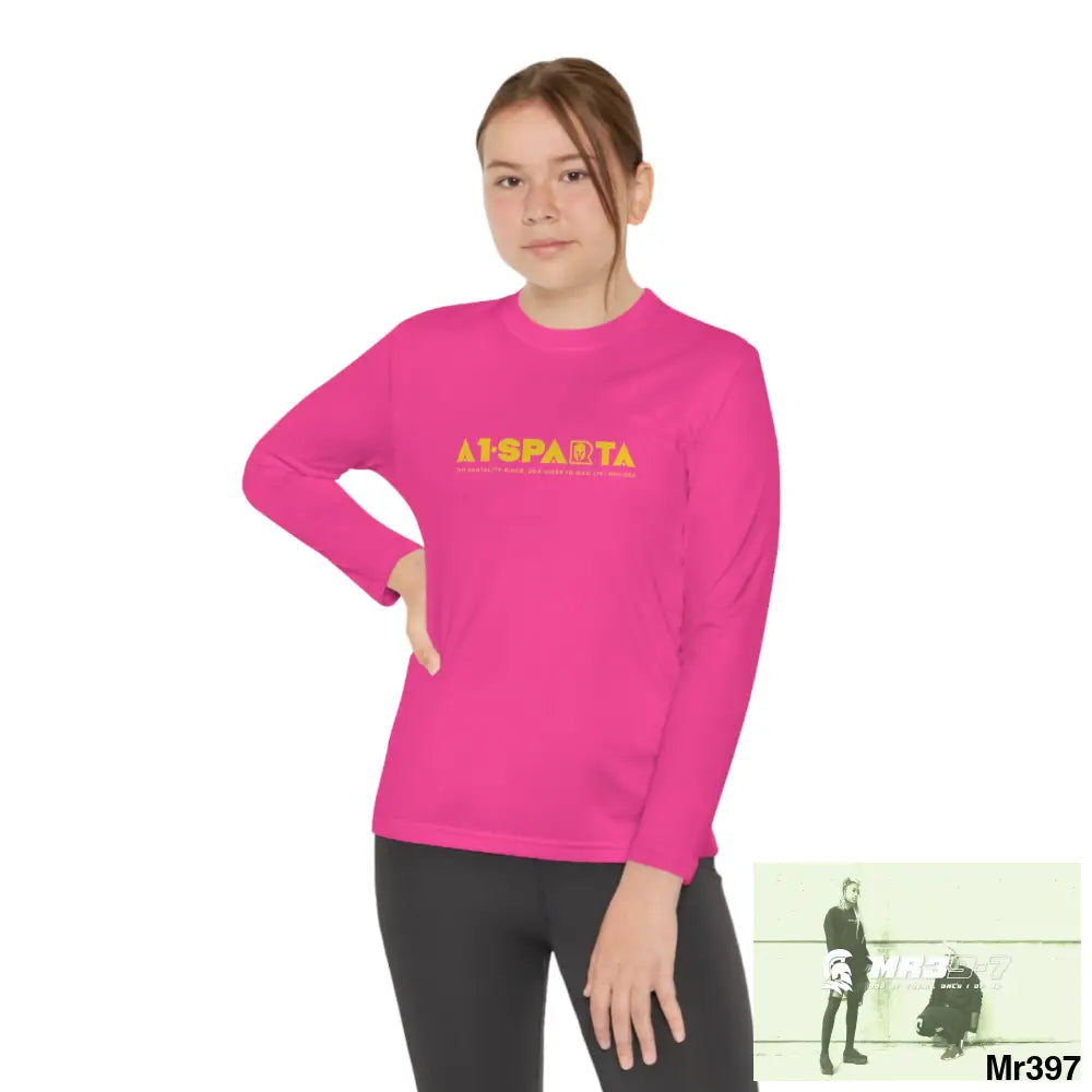 A1-Sparta Youth Long Sleeve Competitor Tee Kids clothes