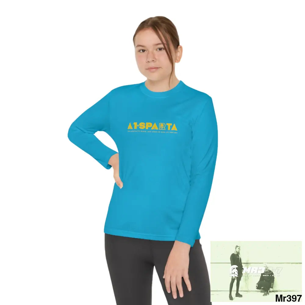 A1-Sparta Youth Long Sleeve Competitor Tee Kids clothes
