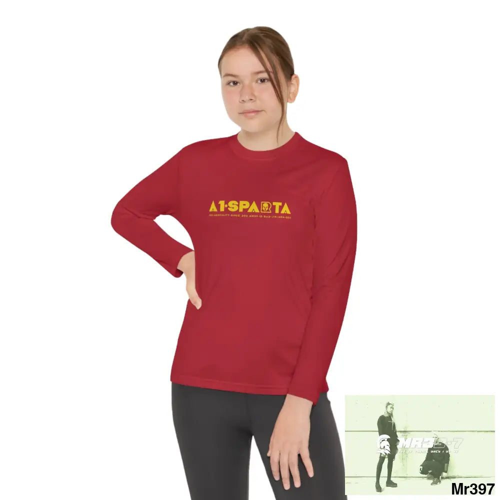A1-Sparta Youth Long Sleeve Competitor Tee Kids clothes